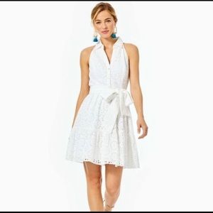 New Lilly Pulitzer - Trisha Eyelet Shirtdress
